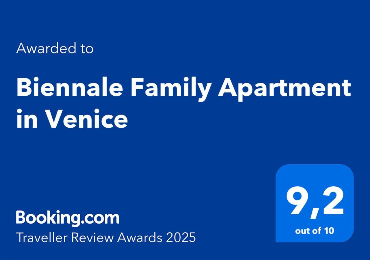 Biennale Family Apartment In Venedig Eksteriør billede